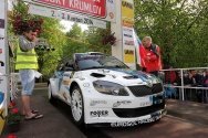 Rallye Český Krumlov: Startovní rampa